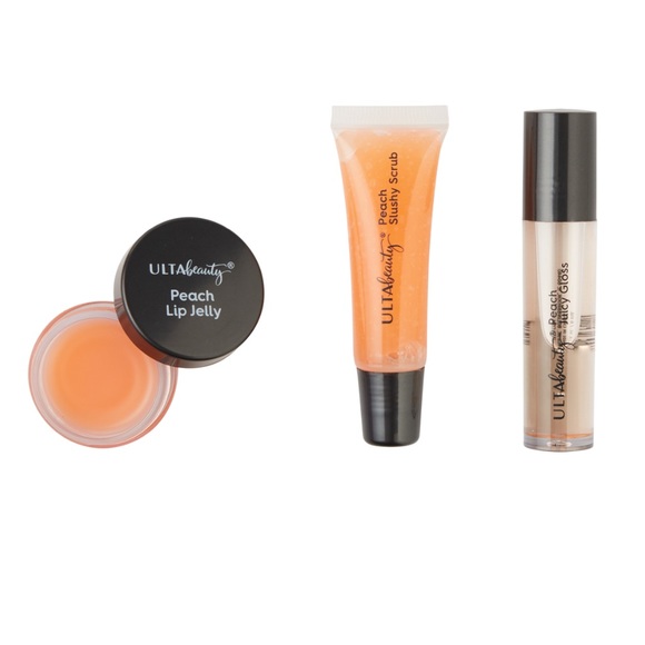 Peach Lip Treatment Set BNIB - Lip Gloss, Lip Scrub, Lip Jelly - Picture 2 of 2